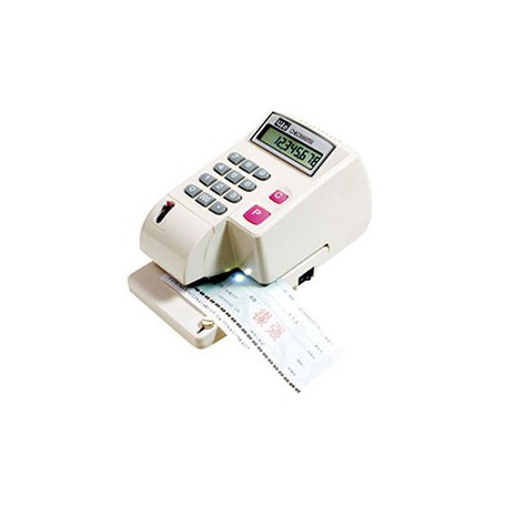 LIFE徠福 LC-800 10位數 光電投影微電腦支票機 (手動夾紙) (阿拉伯數字)