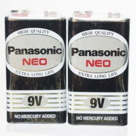Panasonic 國際牌 9V電池 四角(黑色)