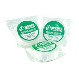 北極熊 雙面棉紙膠帶 12mmx5M
