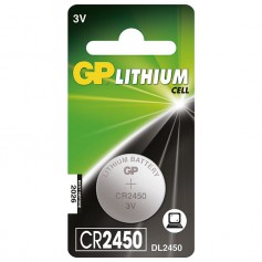 GP 鈕型鋰電池 CR2450 1入