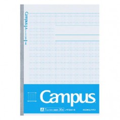 KOKUYO 學習專用Campus筆記本(圖表用30行)-藍