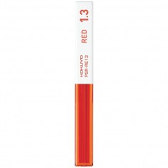 KOKUYO 六角自動鉛筆芯 紅-1.3mm