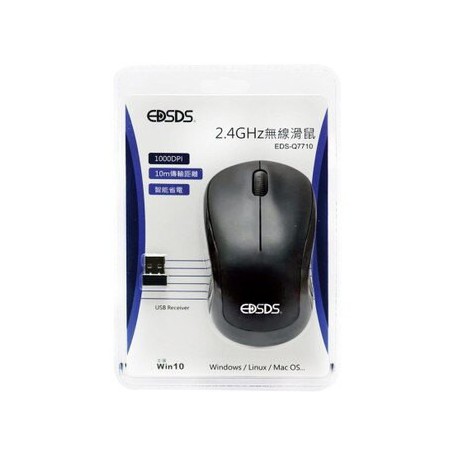 愛迪生 USB無線光學滑鼠 EDS-Q7710