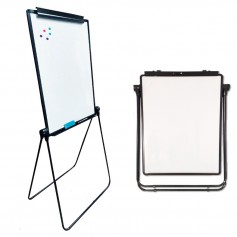 美式簡報架白板 可折疊收納 92x68cm 高度可調整最高約170cm