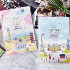 四季紙品禮品 2023年32K跨年輕週誌 行事曆 手帳 SS2306