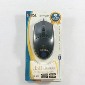 愛迪生 有線 USB光學滑鼠 EDS-Q80