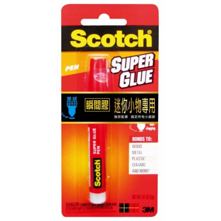 3M Scotch 迷你小物專用瞬間膠 AD126P 2g