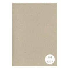 紙博館 A4 450P(0.8mm)灰紙板(25 入)
