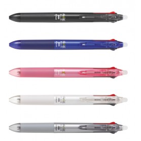PILOT百樂 三色按鍵魔擦筆 Slim-0.5 LKFBS-60EF