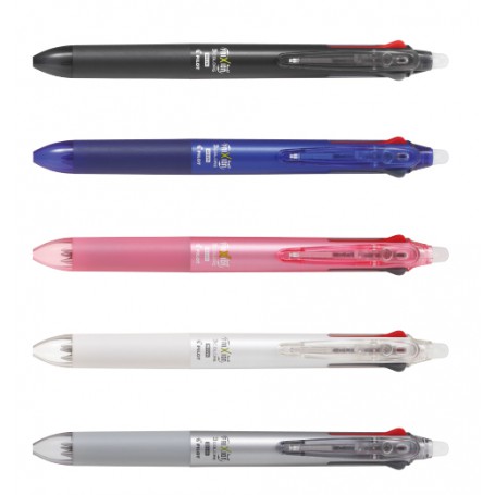 PILOT百樂 三色按鍵魔擦筆 Slim-0.5 LKFBS-60EF