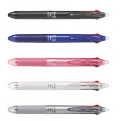 PILOT百樂 三色按鍵魔擦筆 Slim-0.5 LKFBS-60EF