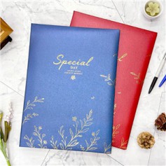 A4證書獎狀夾 紅 藍 精裝 畢業證書夾 聘書夾 四季紙品