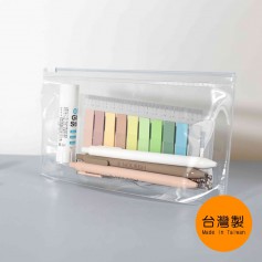 珠友 40K寬底透明夾鍊袋/拉鏈袋/資料收納
