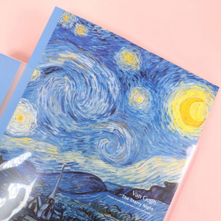 珠友 A4/13K 4孔明信片珍藏冊/4x6和6x8卡片收納/收集冊/4格+2格-15張