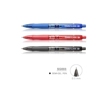 【雄獅】自動中油筆/0.5 (SG003)