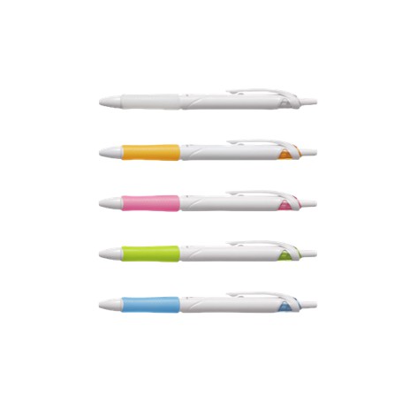 【百樂 Pilot】白桿輕油筆(藍芯) 0.7mm  隨機出貨