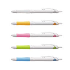 【百樂 Pilot】白桿輕油筆(藍芯) 0.7mm  隨機出貨