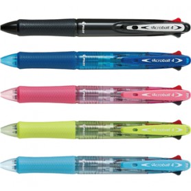 【百樂 Pilot】 四色輕油舒寫筆/0.7 (BKAB-45F)