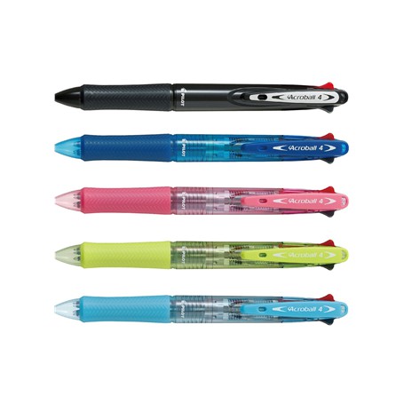 【百樂 Pilot】 四色輕油舒寫筆/0.7 (BKAB-45F)