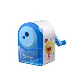 雄獅 星光奶油獅大小通吃削鉛筆機 PS407