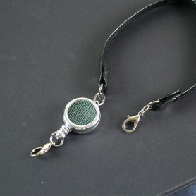 伸縮吊環/附皮繩/票夾掛繩/證件拉環/識別證溜溜球/可扣式證件伸縮環