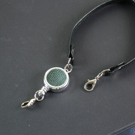 伸縮吊環/附皮繩/票夾掛繩/證件拉環/識別證溜溜球/可扣式證件伸縮環