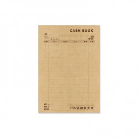 A5/25K活動收支本/自填收支項目+日期/記帳本
