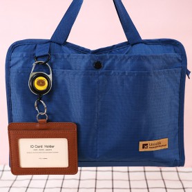 珠友 掛勾伸縮吊環鑰匙圈/證件拉環/識別證夾