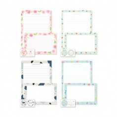 信套組/信封+信紙+貼紙/三合一信套裝組/春暖花開信箋