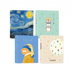 珠友 B5/18K 26孔特價PP空夾/26孔空夾/活頁筆記本空夾