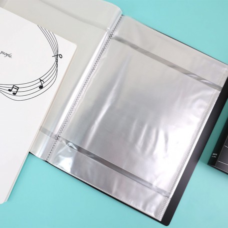 珠友  A4/13K 不反光樂譜資料本/資料夾/鋼琴樂譜夾-40張