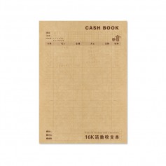 珠友 16K活動收支本/自填收支項目+日期/大尺寸記帳本