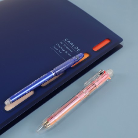 珠友 A4/13K 果凍資料本-內袋加厚40張/資料夾/資料簿