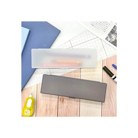 四季紙品禮品 超值霧面透明筆盒(小) PB0922