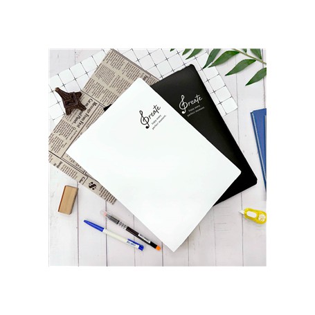 四季紙品禮品 A4不反光資料簿30入 樂譜夾 文件夾 RZ1006