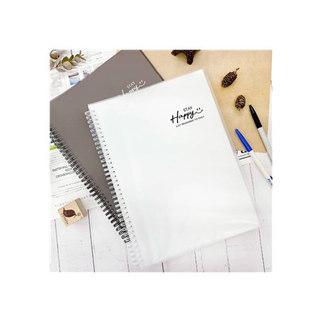 四季紙品禮品 A4線圈資料簿40入樂譜夾 文件夾 RZ1003