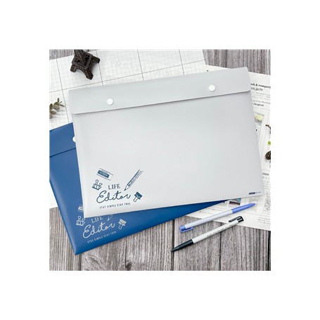 四季紙品禮品 A4直橫雙開夾層袋 文件夾 RD1003