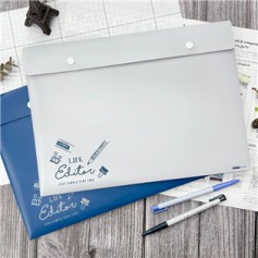 四季紙品禮品 A4直橫雙開夾層袋 文件夾 RD1003