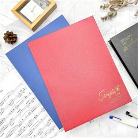 四季紙品禮品 A4精裝資料簿30入 文件夾 RZ1004