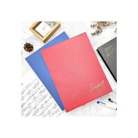 四季紙品禮品 A4精裝資料簿30入 文件夾 RZ1004