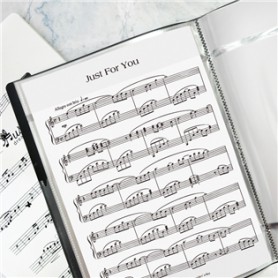 四季紙品禮品 A4不反光資料簿20入 樂譜夾 文件夾 RB9508