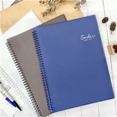 四季紙品禮品 A4線圈資料簿20入樂譜夾 文件夾 RZ1001