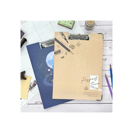 四季紙品禮品 直式丹麥夾 文件夾 資料夾 板夾 A4 CG2701