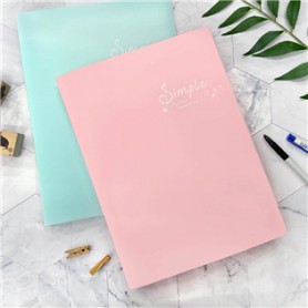 四季紙品禮品 A4不反光資料簿30入 樂譜夾 文件夾 RZ1006