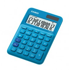 [公司貨 2 年保固]CASIO 計算機 MS-20UC 12 位數 俏藍莓 福利品