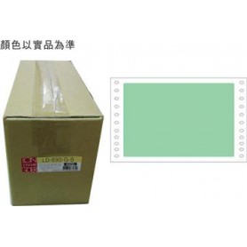龍德 LD-690-G-B(綠)135X190MM 電腦連續標籤 色模造材質 綠色 135x190mm 1格 2000張/箱