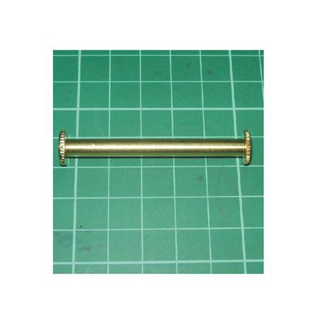 龍德 LD-TA18 銅質薄釘 銅 金色 10x54mm 50組/1盒