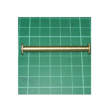 龍德 LD-TA20 銅質薄釘 銅 金色 10x60mm 50組/1盒