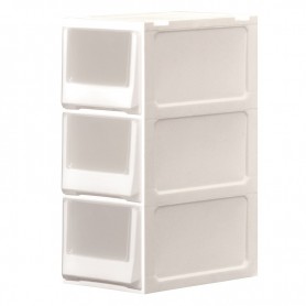 樹德 MB-2703P [livinbox]三層27cm收納櫃 鋁條結構補強