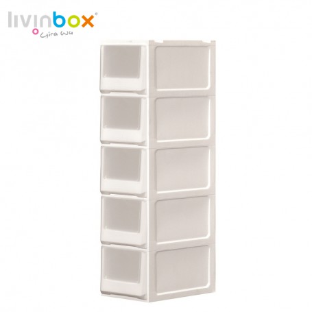 樹德 MB-2705P [livinbox]五層27cm抽屜櫃 樂收FUN+